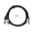  DIVAAUDIO DA2RCA2FXX-2 | สายสัญญาณเสียง RCA เป็น XLR เมีย ความยาว 2 เมตร